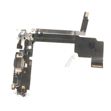 Flex iPhone 15 charging su mikrofonu juodas